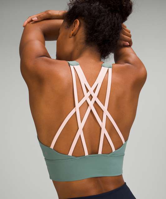 Lululemon Free To Be Serene Bra *Long Line - Wee Are From Space Nimbus  Battleship - lulu fanatics