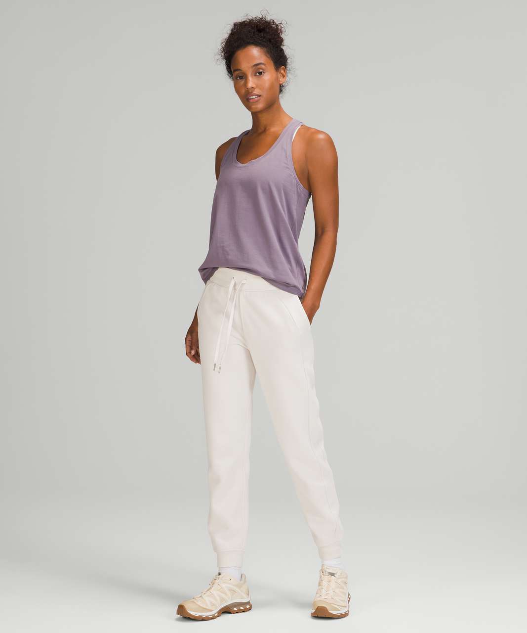 LULULEMON SEAWHEEZE LIGHTWEIGHT Run Kit Tank Top-Sz 4-Dusky Lavender  £142.25 - PicClick UK