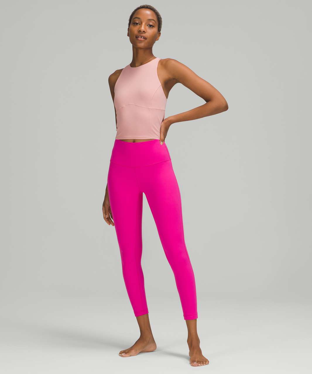 Lululemon Key to Balance Tank Top - Pink Puff - lulu fanatics