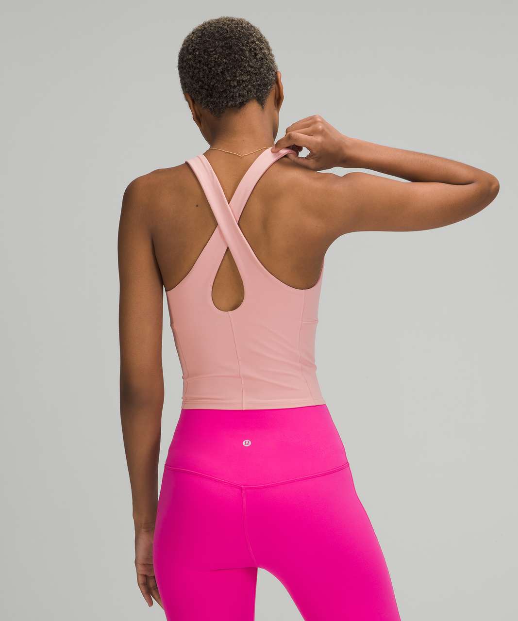 Lululemon Cool Racerback Tank Top *Nulu - Pink Puff (First Release) - lulu  fanatics