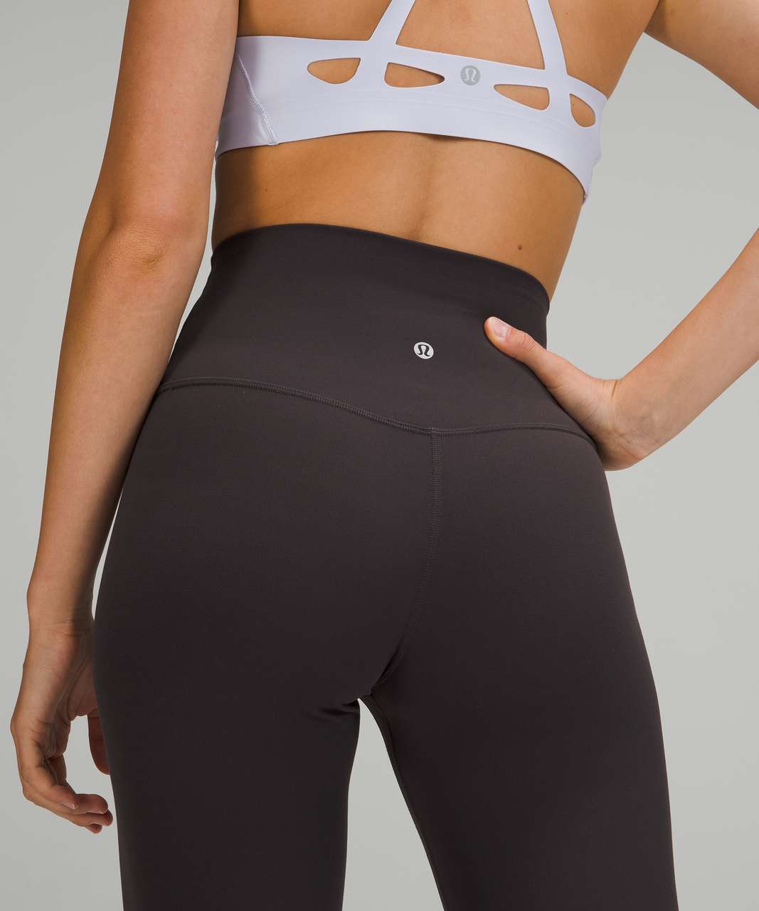 Lululemon Align High-Rise Crop 21" - Black Granite