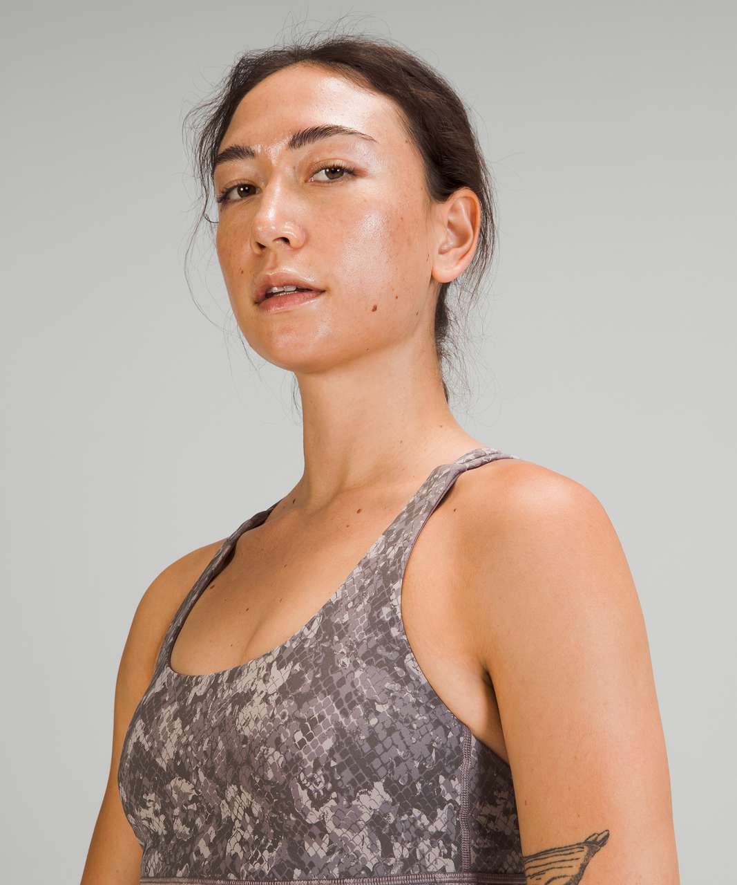 Lululemon Energy Bra *Medium Support, B–D Cups - Hideaway Camo Lunar Rock Multi