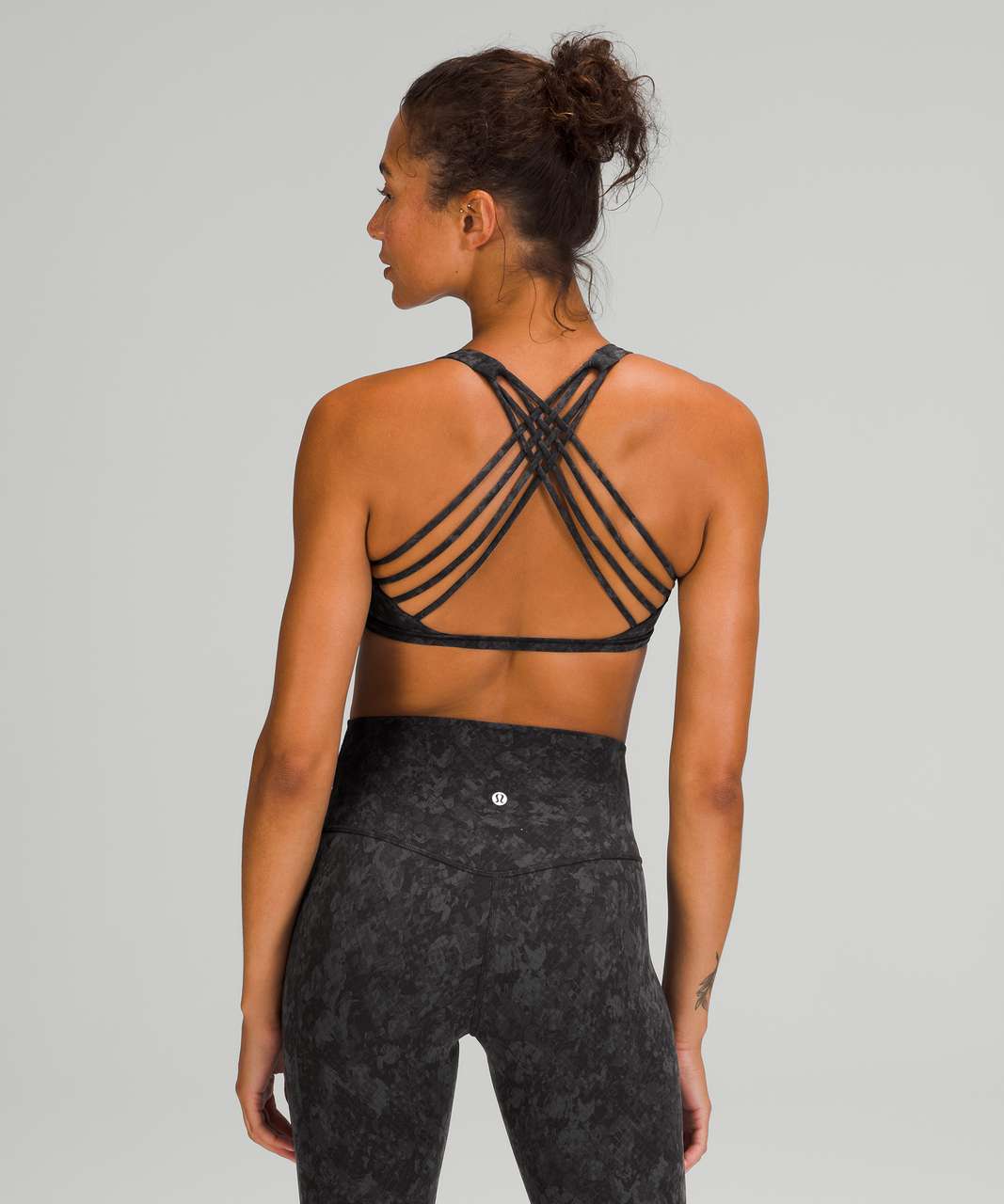 Lululemon Free To Be Bra (Wild) - Black - lulu fanatics