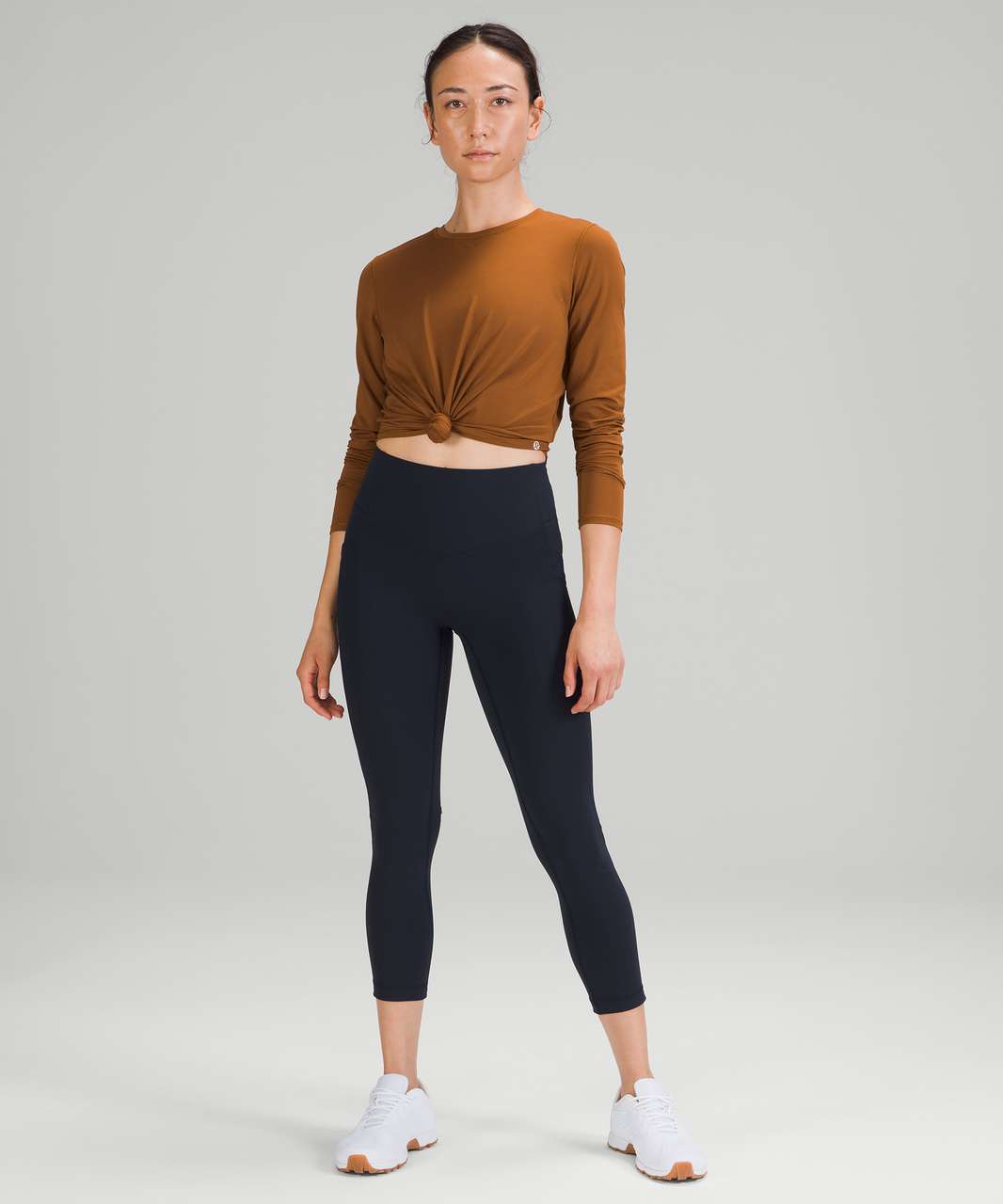 Lululemon All the Right Places High-Rise Drawcord Waist Crop 23