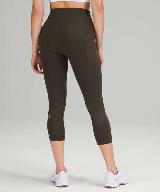 Lululemon All The Right Places Crop *23 - Asphalt Grey - lulu