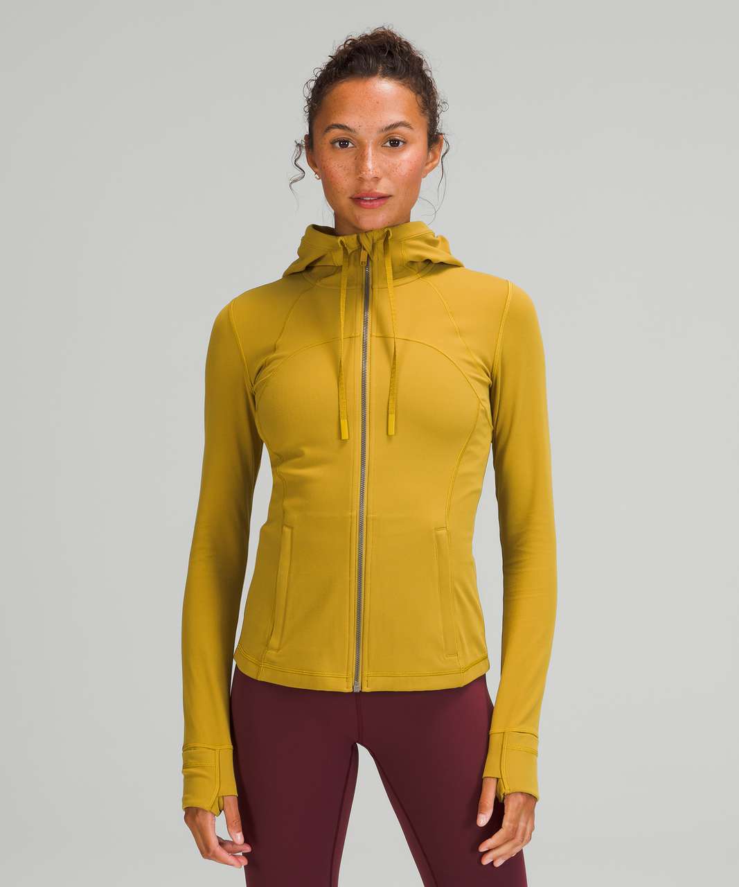 Lululemon Hooded Define Jacket *Nulu - Dark Red - lulu fanatics