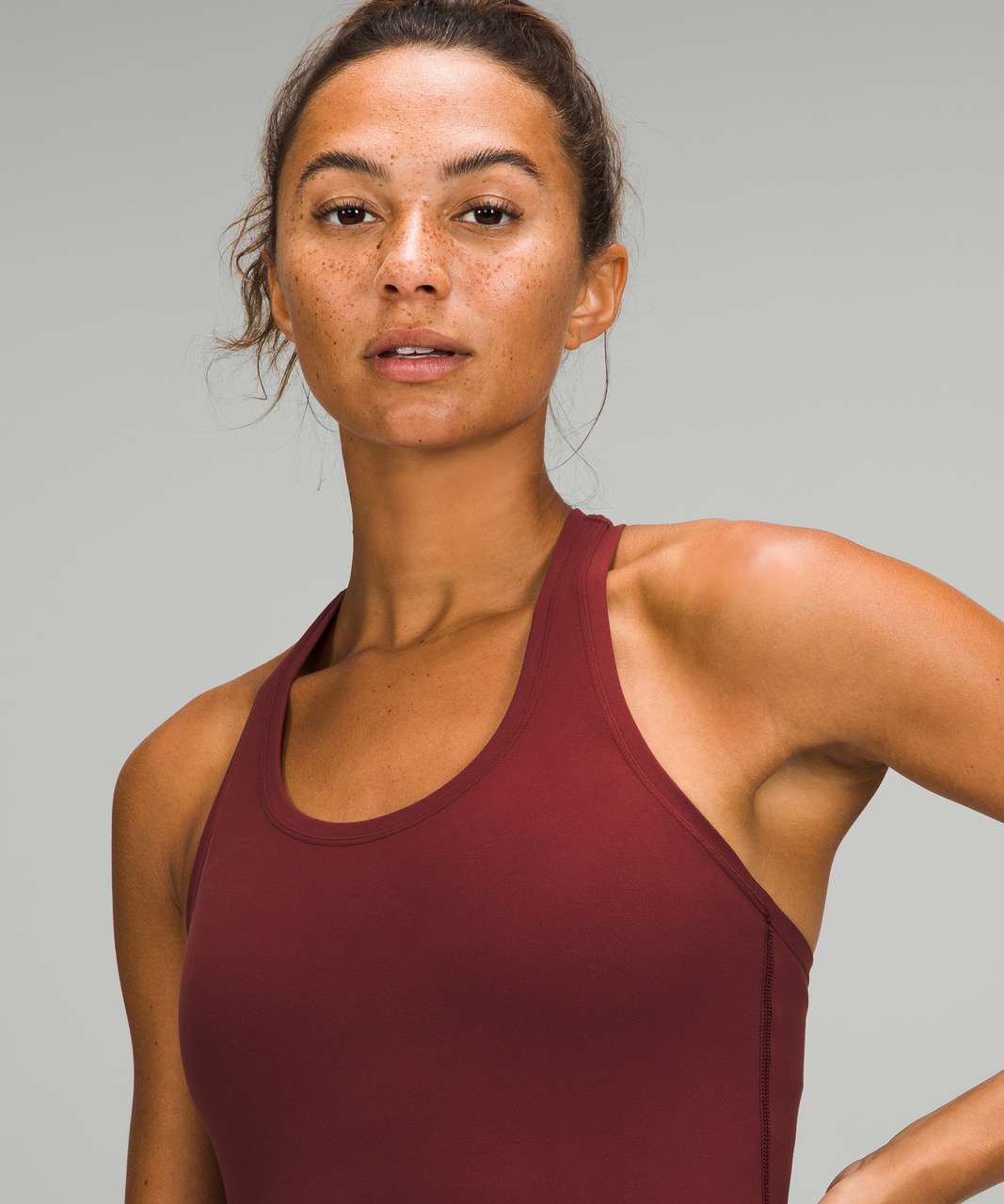 Lululemon Cool Racerback Tank Top *Nulu - Red Merlot