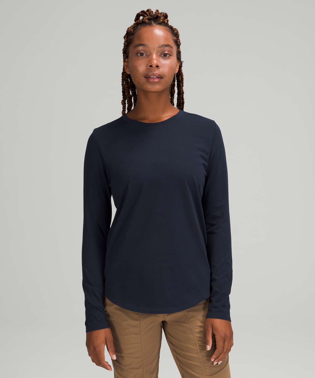 Lululemon Love Long Sleeve - Black - lulu fanatics