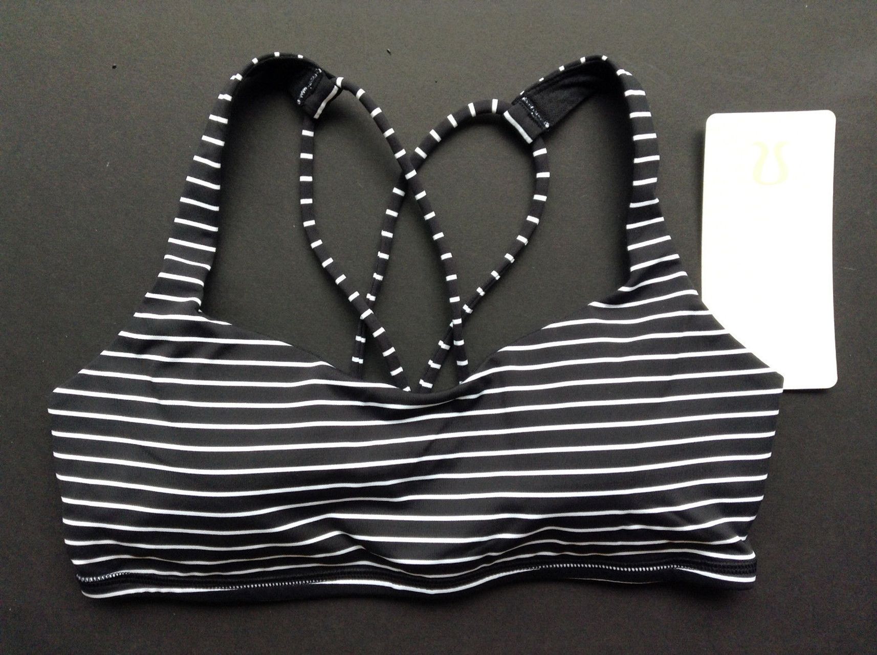 Lululemon Free To Be Bra - Parallel Stripe