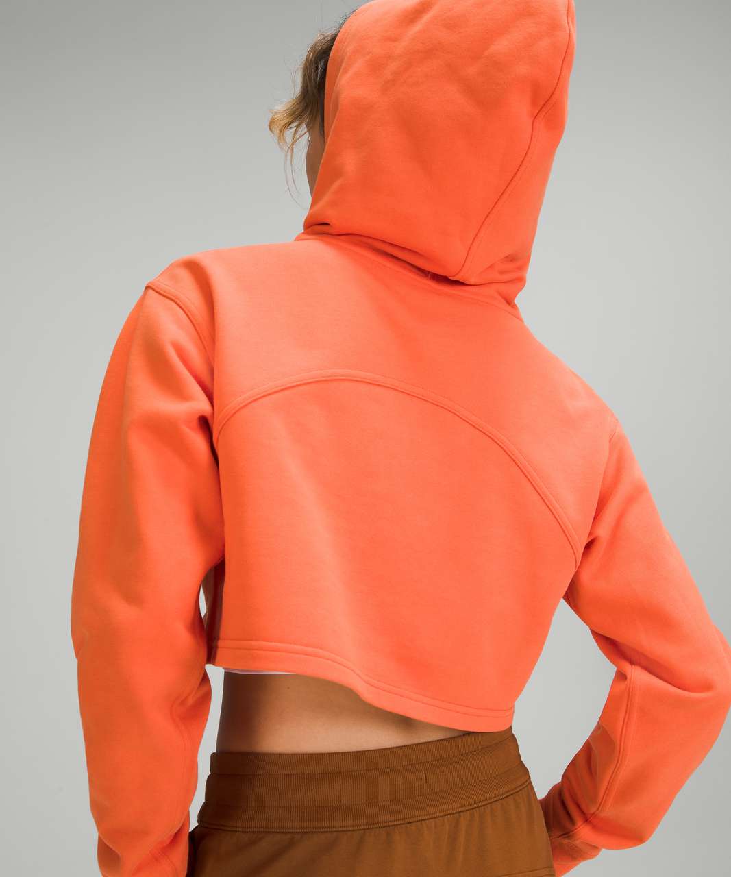 19 top Lululemon Lipgloss Full Zip Cropped Hoodie in Elixir Color