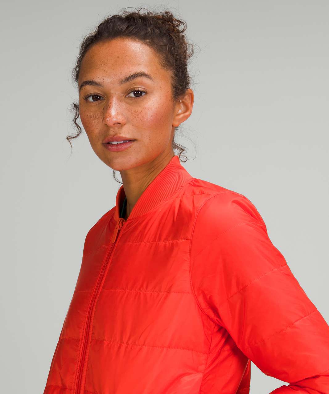 Lululemon Non-Stop Bomber *Reversible - Autumn Red