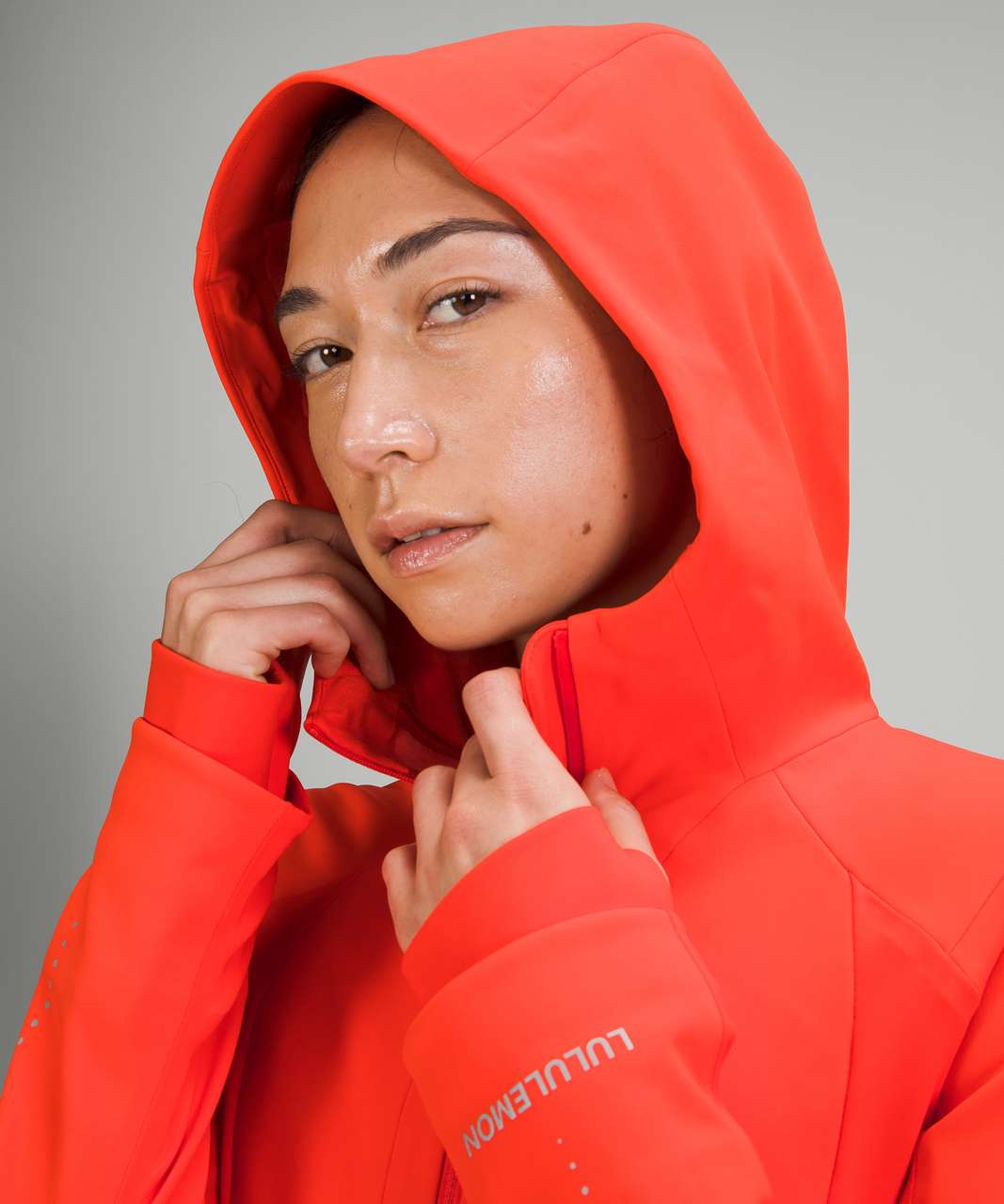 Lululemon Cross Chill Jacket *RepelShell™ - Autumn Red