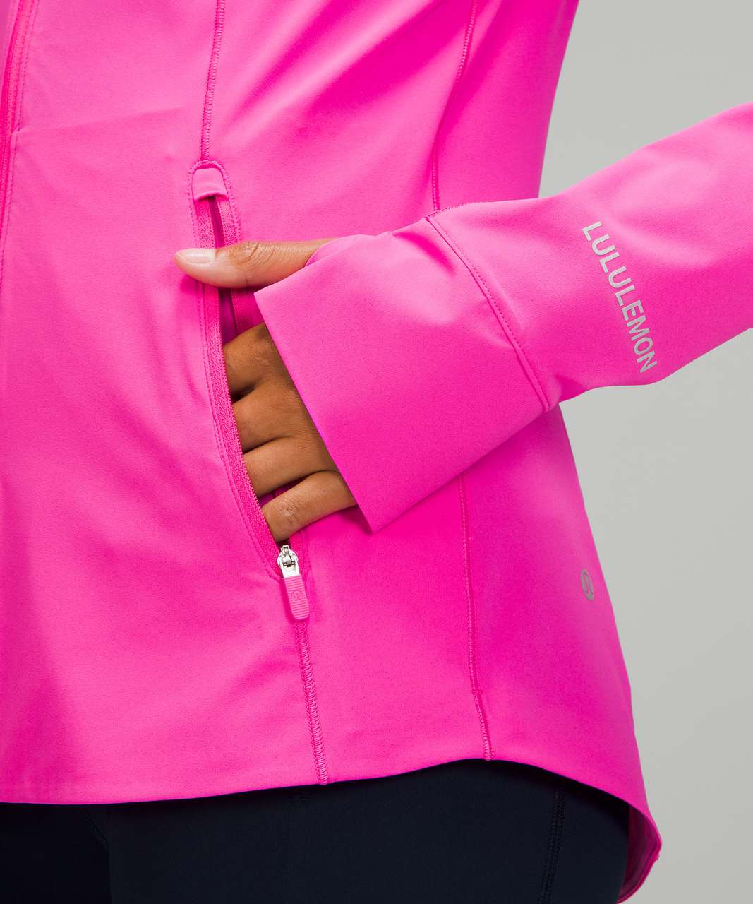 Lululemon Mist Over Windbreaker - Pow Pink