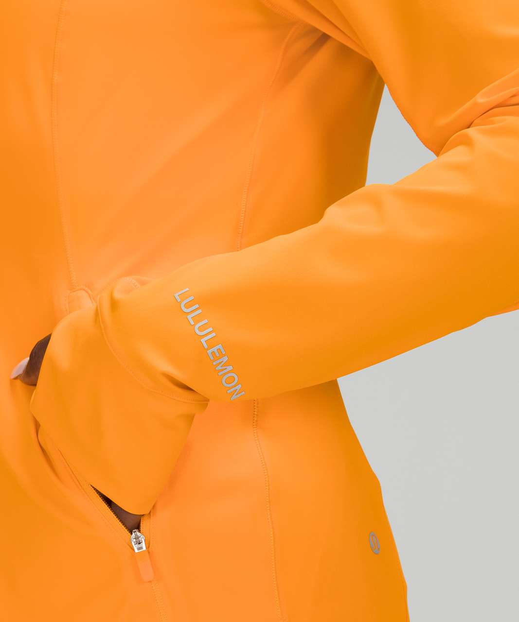 Lululemon Mist Over Windbreaker - Clementine