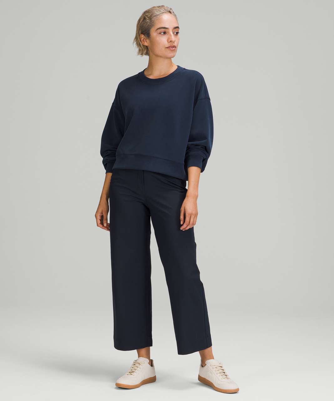 City Sleek 5 Pocket Wide-Leg High Rise 7/8 Length Pant