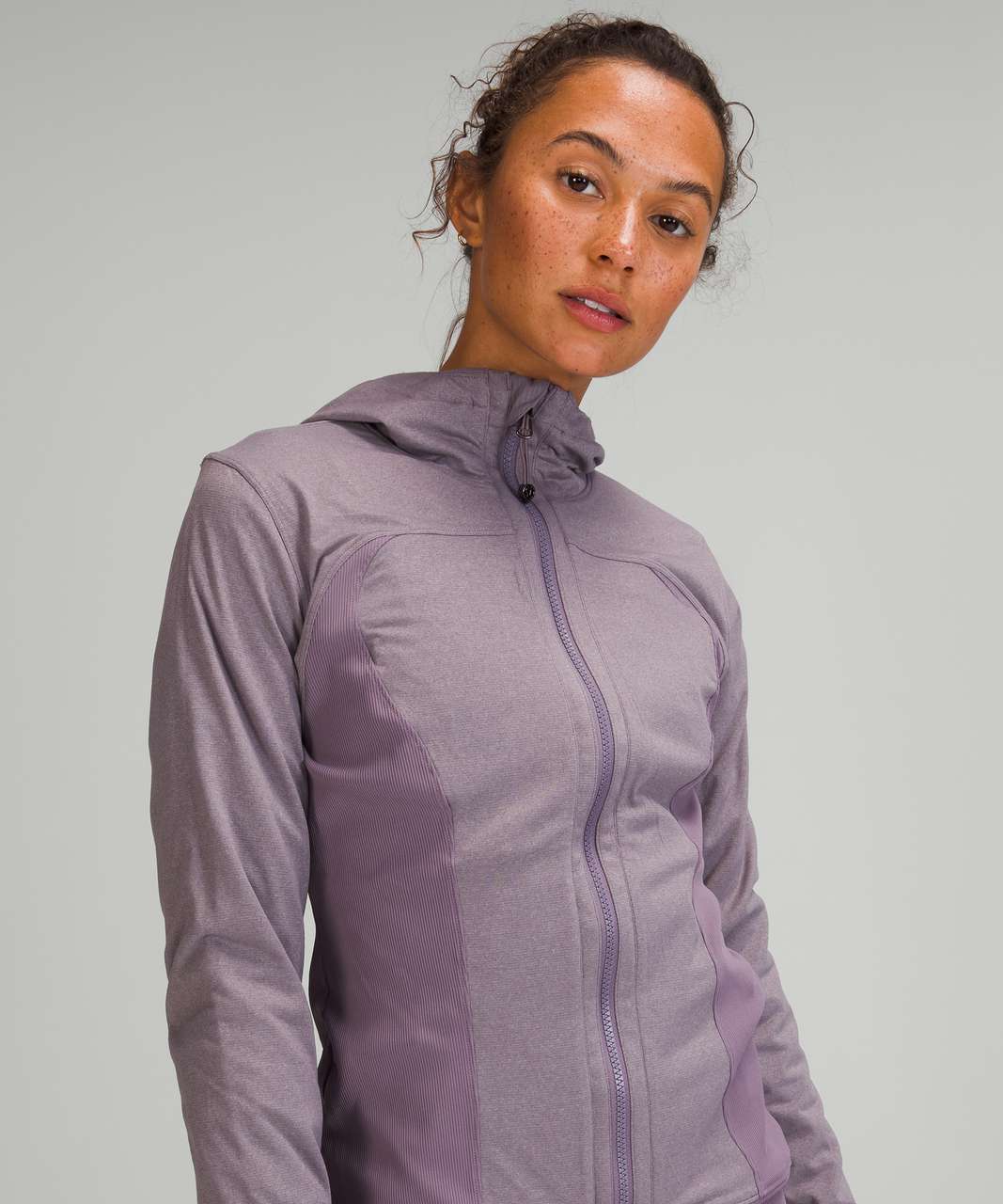 Lululemon Dance Studio Jacket - Dusky Lavender / Heathered Dusky Lavender