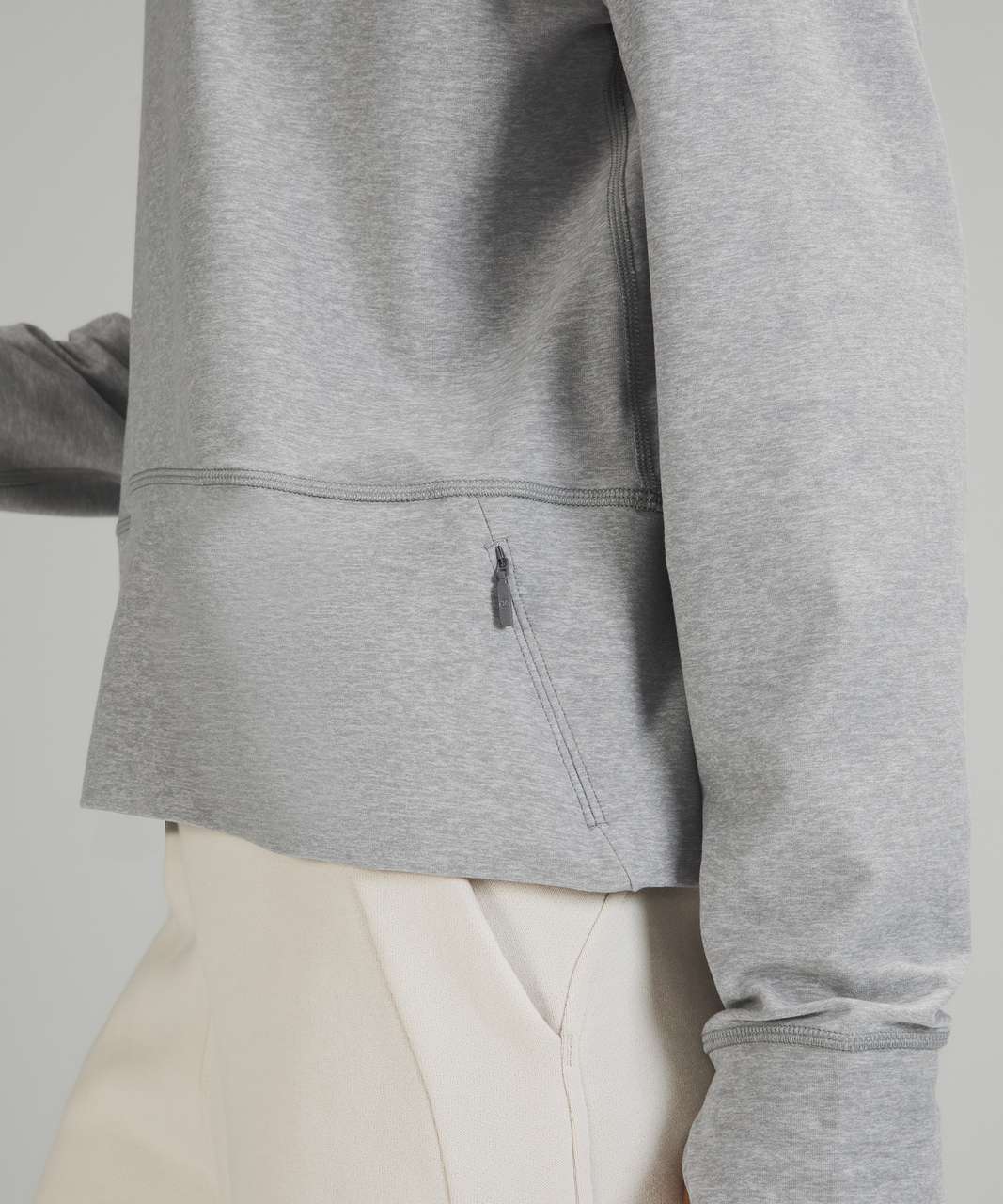 Lululemon Ready to Rulu Pullover - Heathered Raceway Grey (First Release)