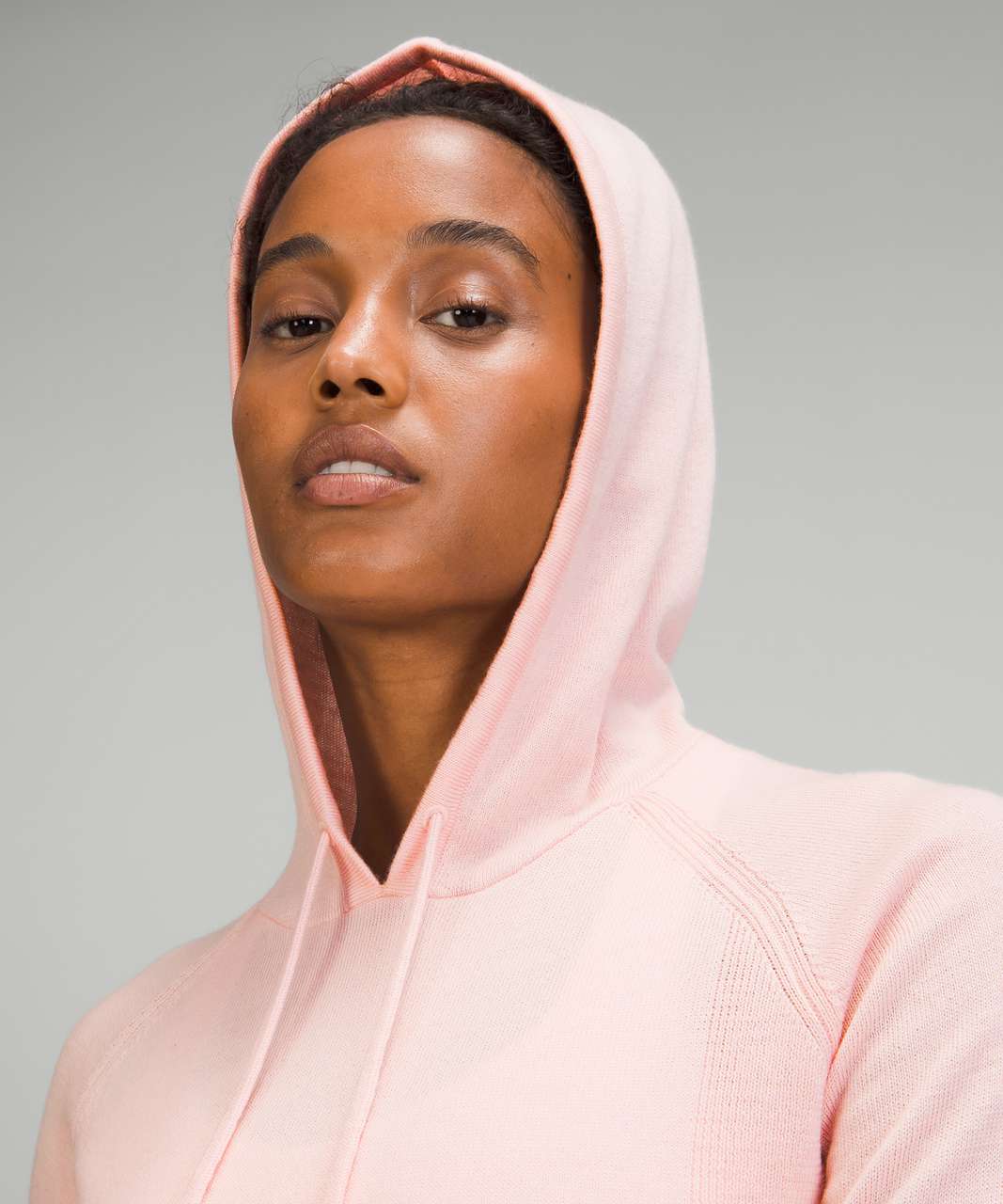 Lululemon Light Merino Wool Hoodie - Pink Mist