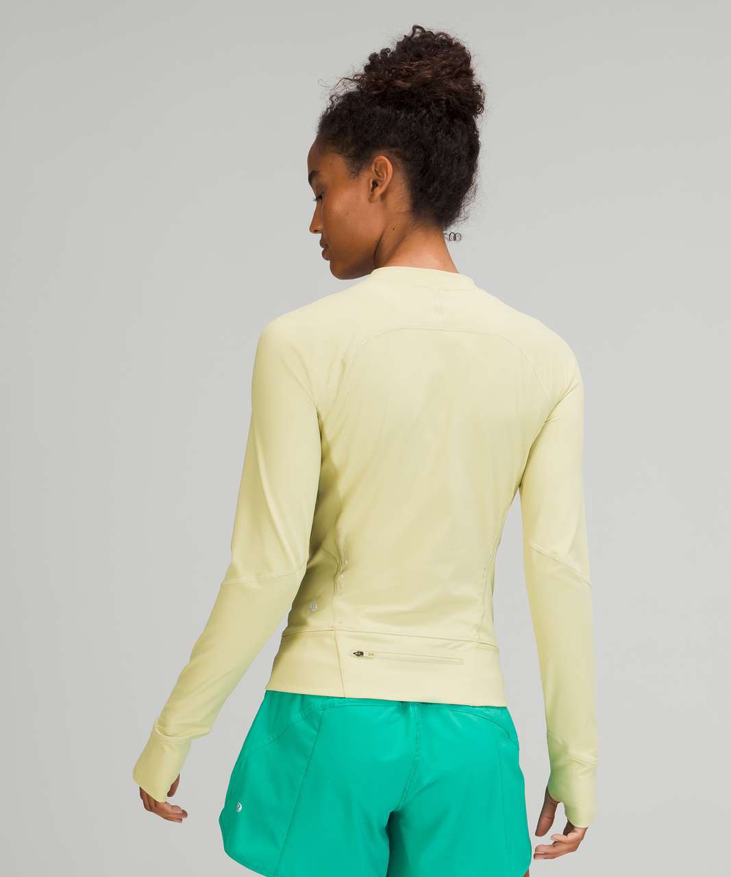 Lululemon Nulux UV Protective Run Jacket - Dew Green