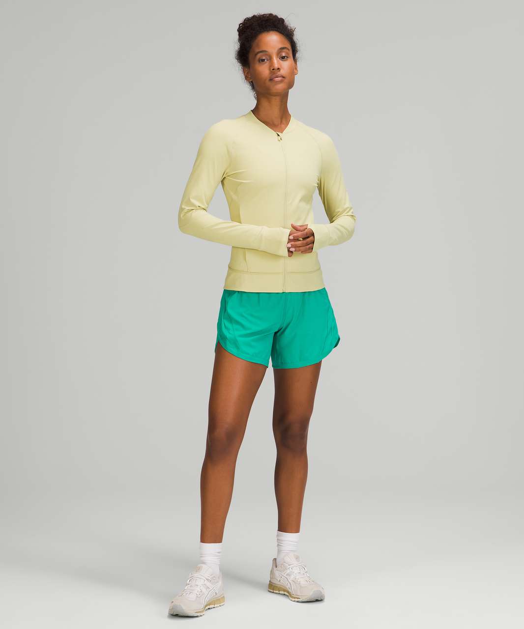 Lululemon Nulux UV Protective Run Jacket - Dew Green