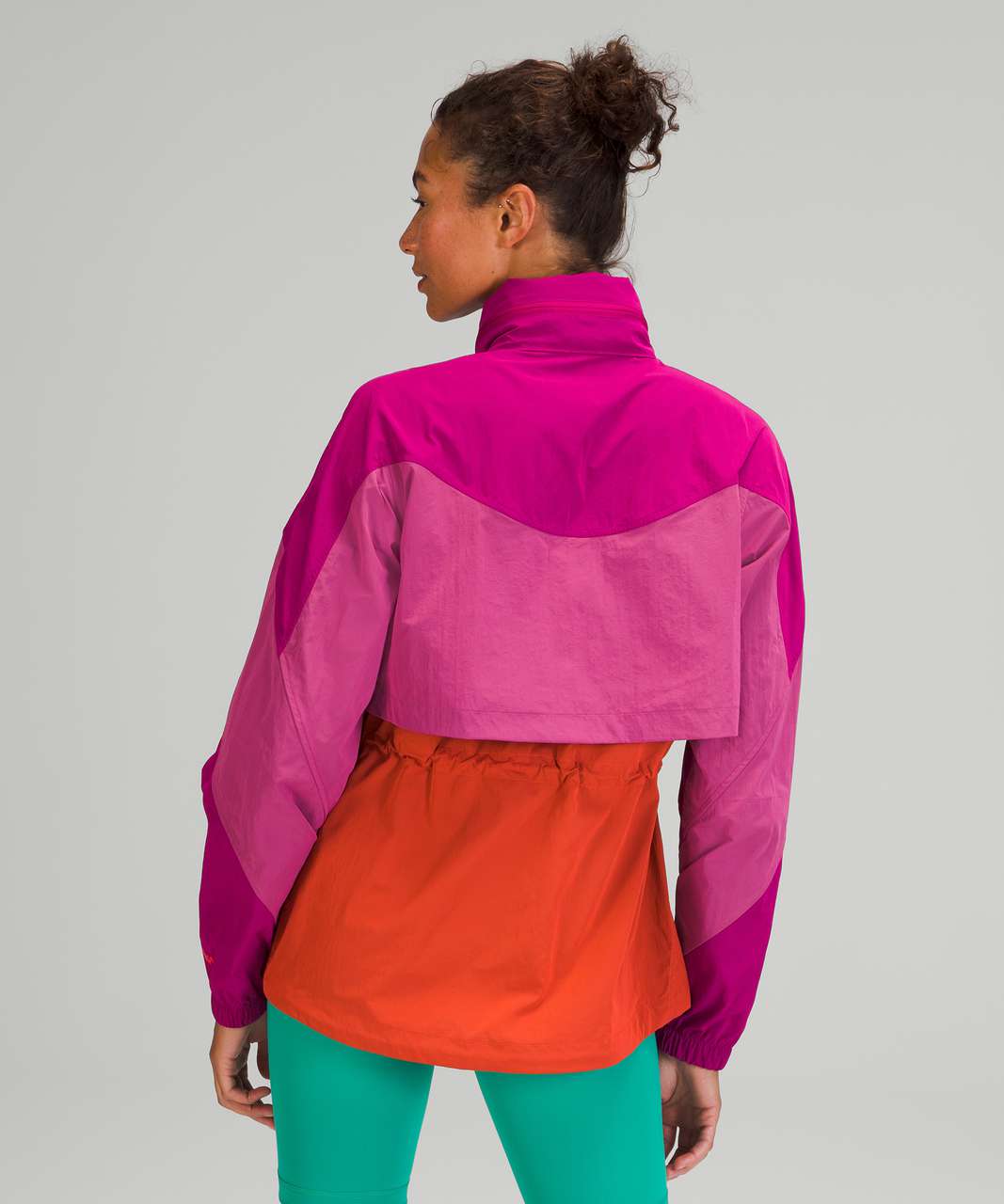 Lululemon Evergreen Anorak - Ripened Raspberry / Pink Lychee / Autumn Red