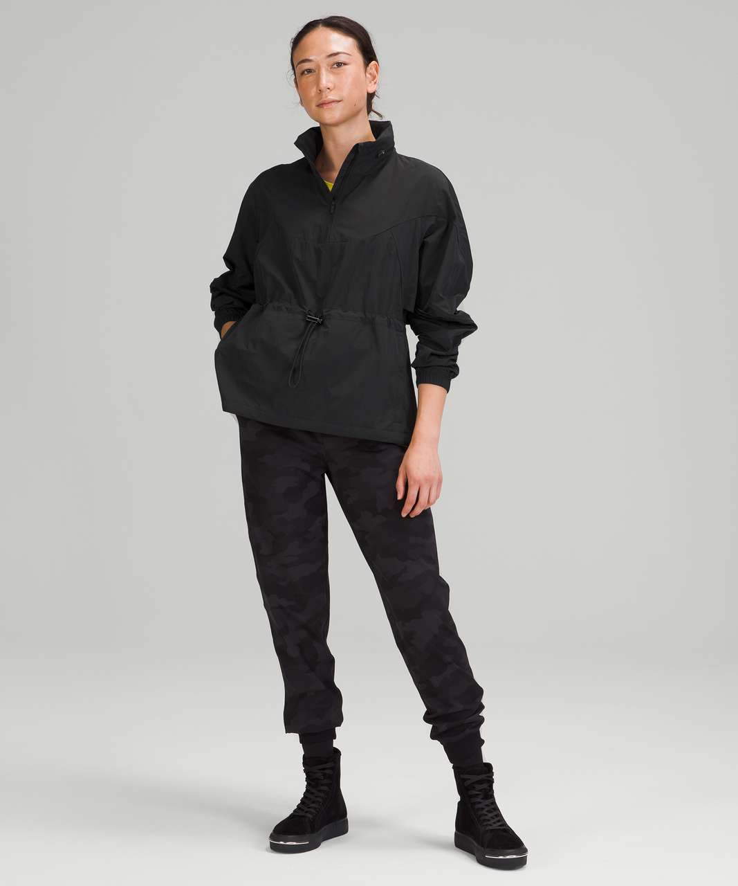 Lululemon Evergreen Anorak - Black - lulu fanatics