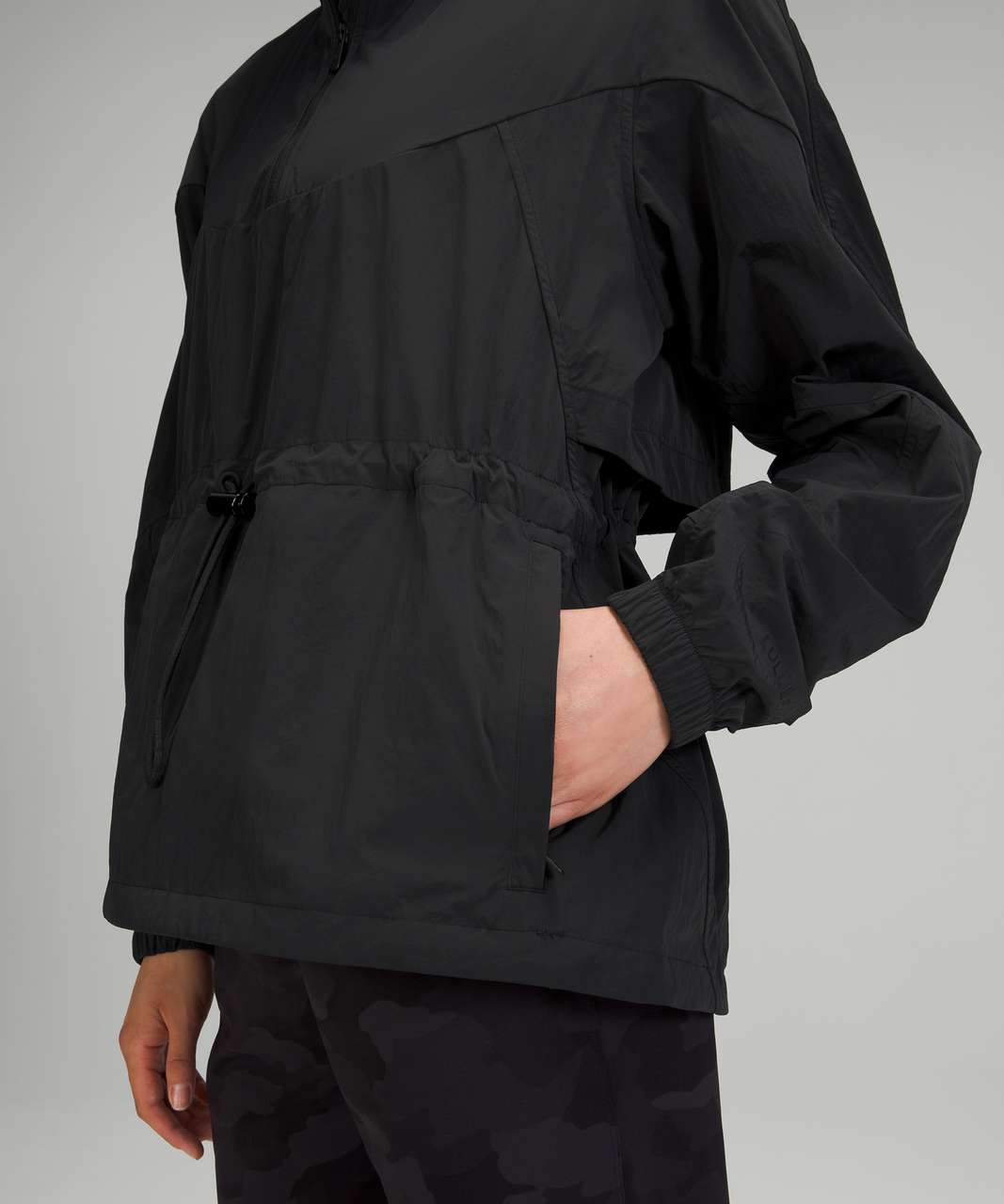 LULULEMON DEEP ARTIFACT BLACK ANORAK JACKET – Barry's Shop