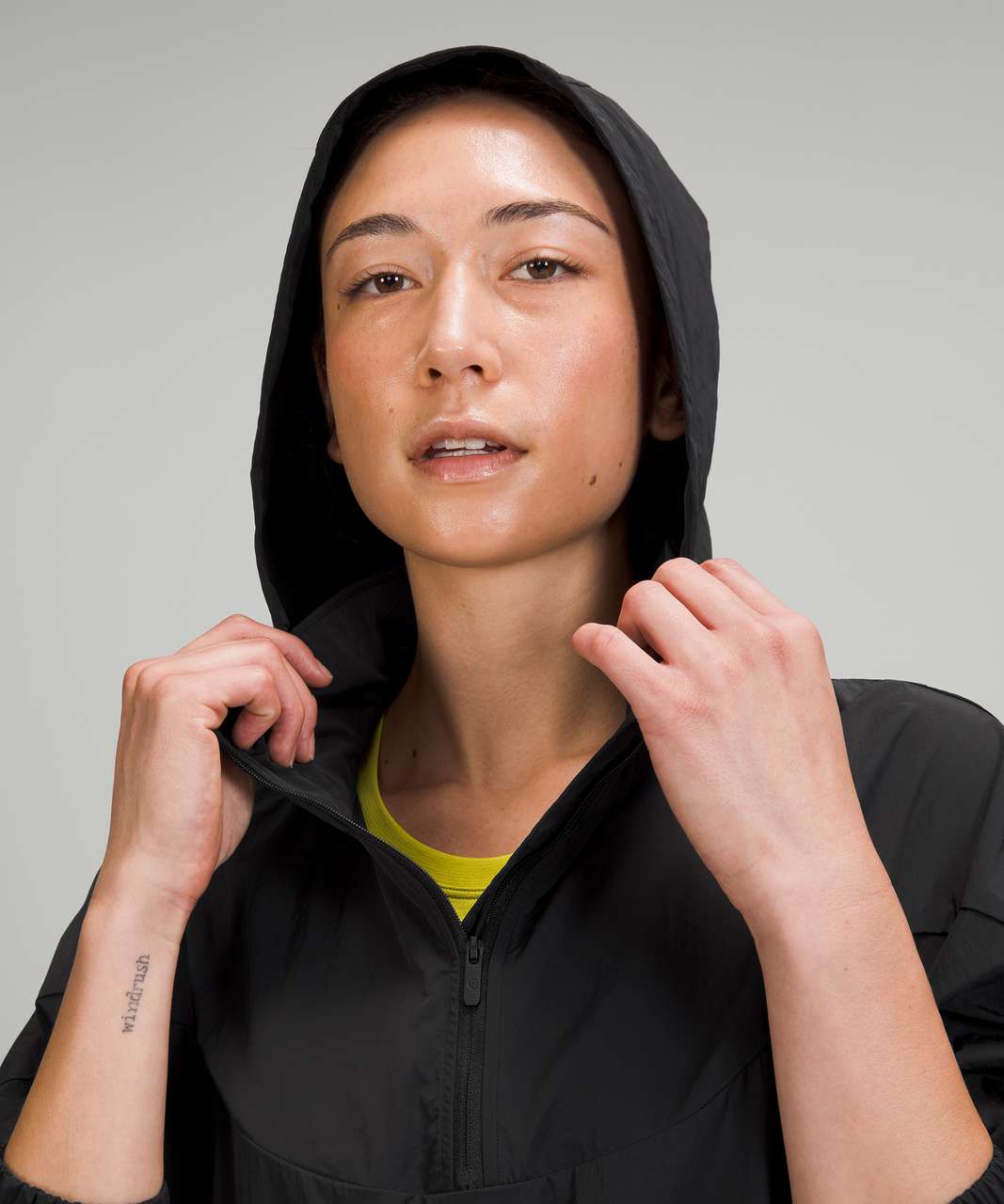 LULULEMON DEEP ARTIFACT BLACK ANORAK JACKET – Barry's Shop