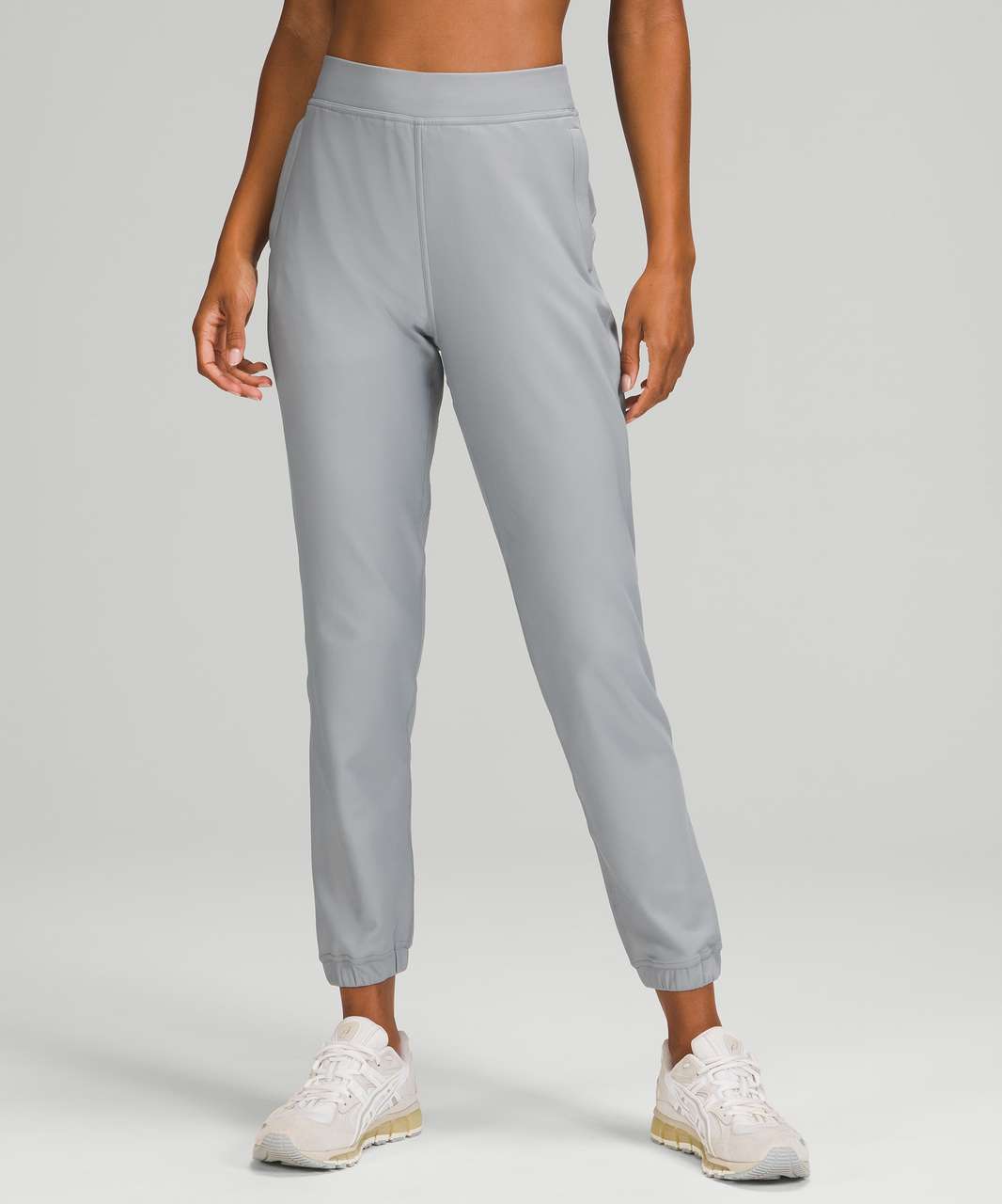 Reebok Womens Lux HighRise 2.0 Base Layer Athletic Pants, Grey