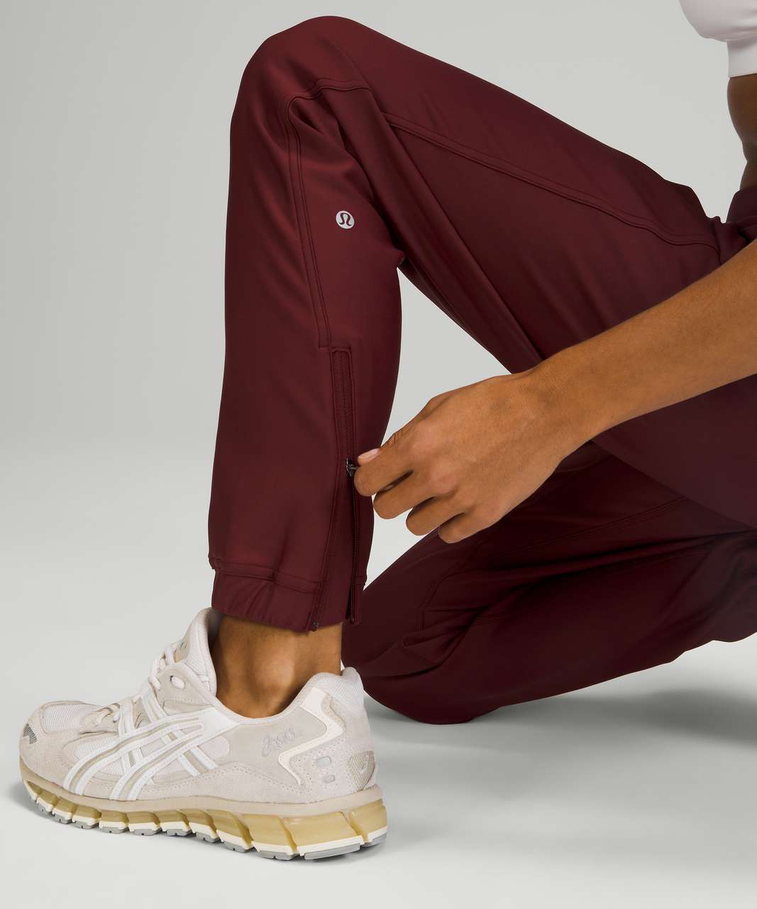 Lululemon Adapted State High-Rise Tech Fleece Jogger - Red Merlot - lulu  fanatics