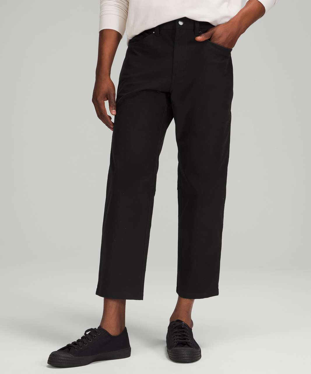 Outlet Lululemon ABC Relaxed-Fit Crop Pant Utilitech Website - True Navy  Mens Trousers