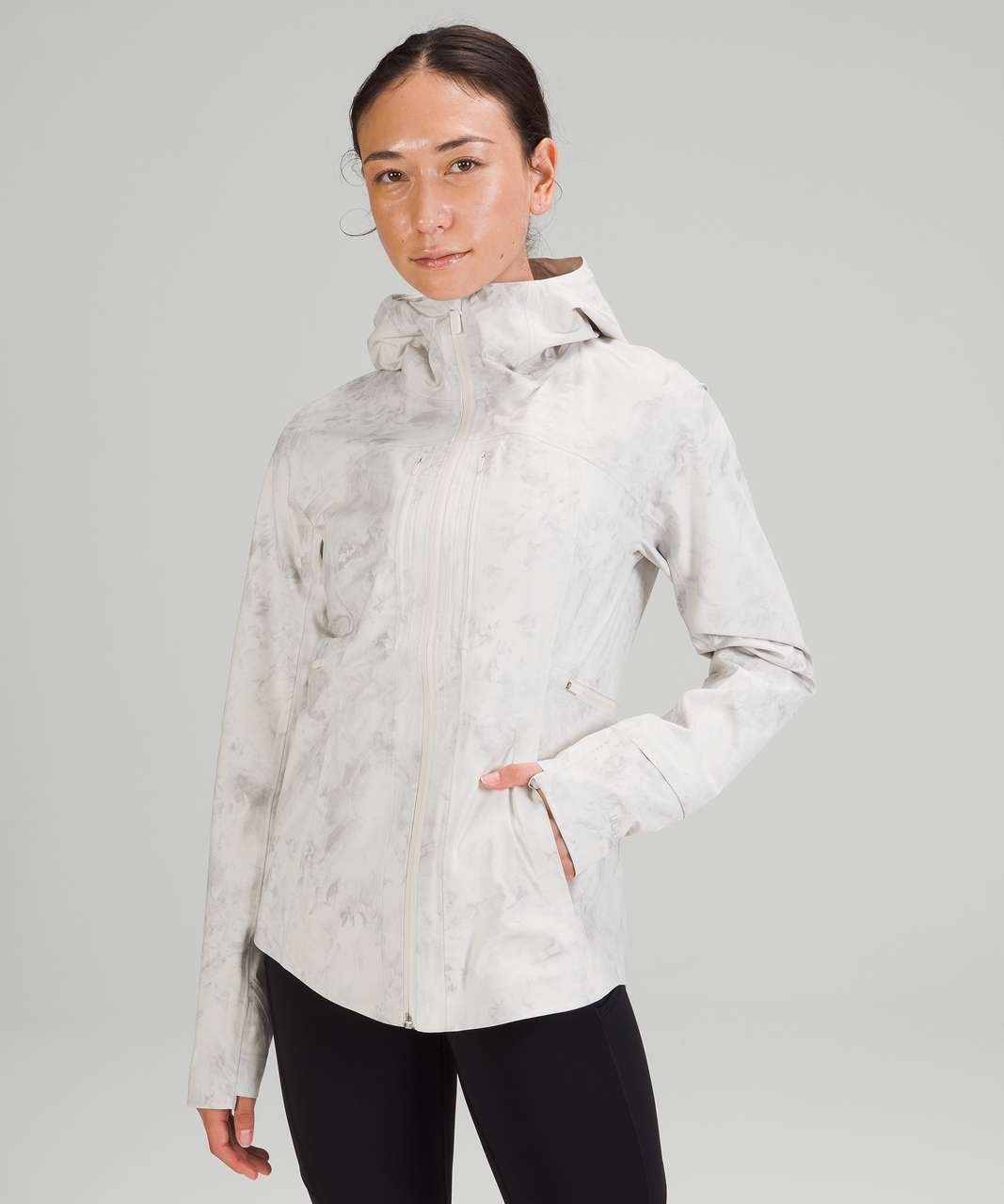 Lululemon Break a Trail Jacket - Aquila White Opal Multi