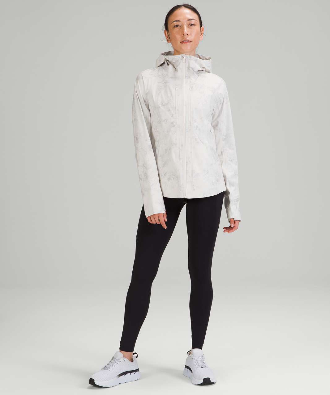 Lululemon Break a Trail Jacket - Aquila White Opal Multi