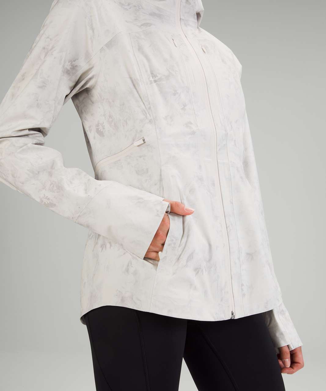 Lululemon Break a Trail Jacket - Aquila White Opal Multi