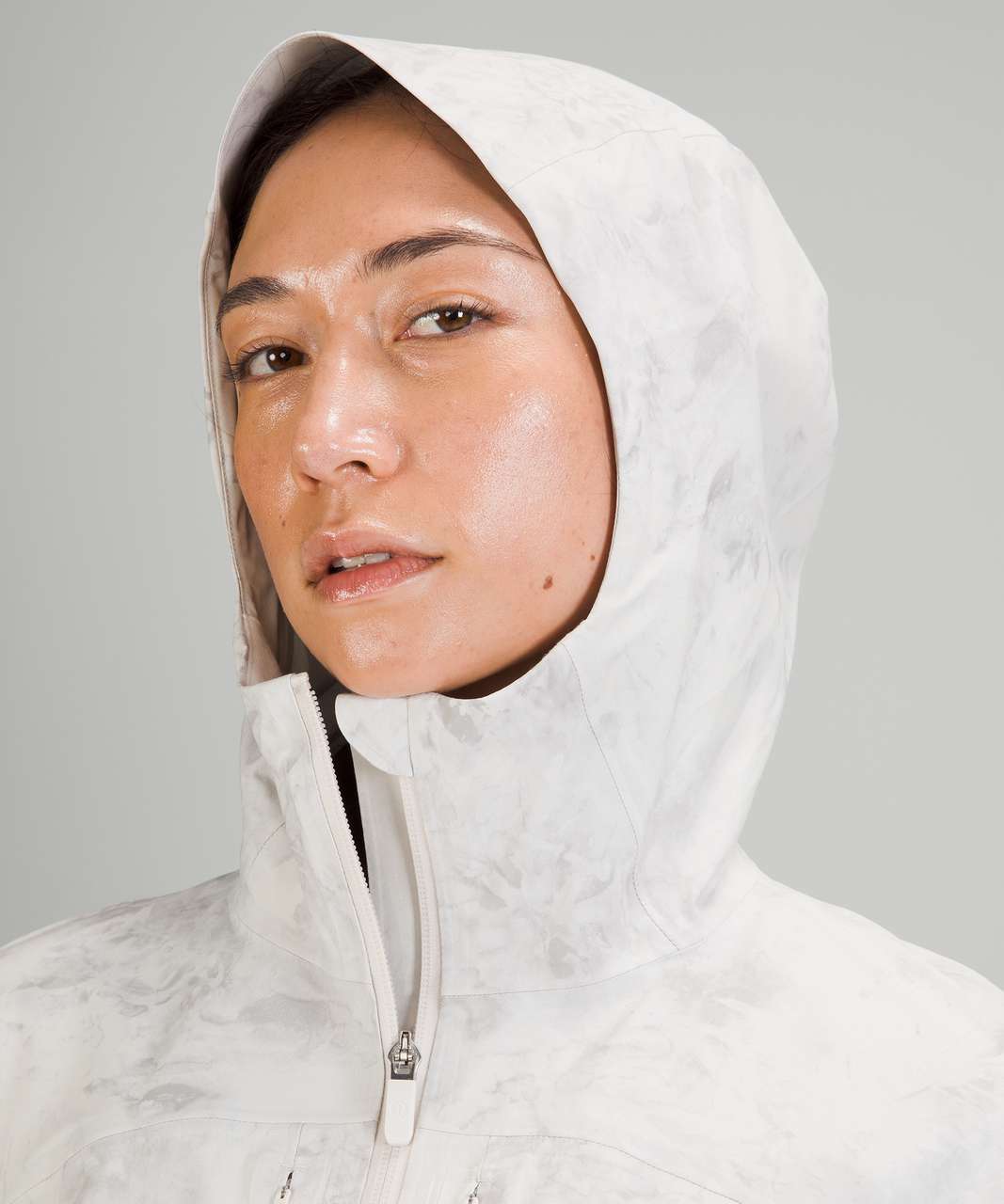 Lululemon Break a Trail Jacket - Aquila White Opal Multi