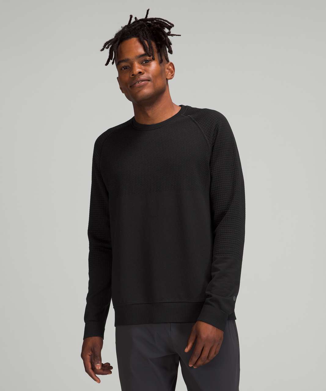 Lululemon Long-Sleeve Crewneck Base Layer - Black - lulu fanatics