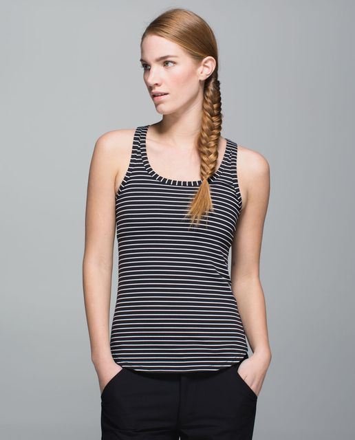 Lululemon Studio Racerback - White - lulu fanatics