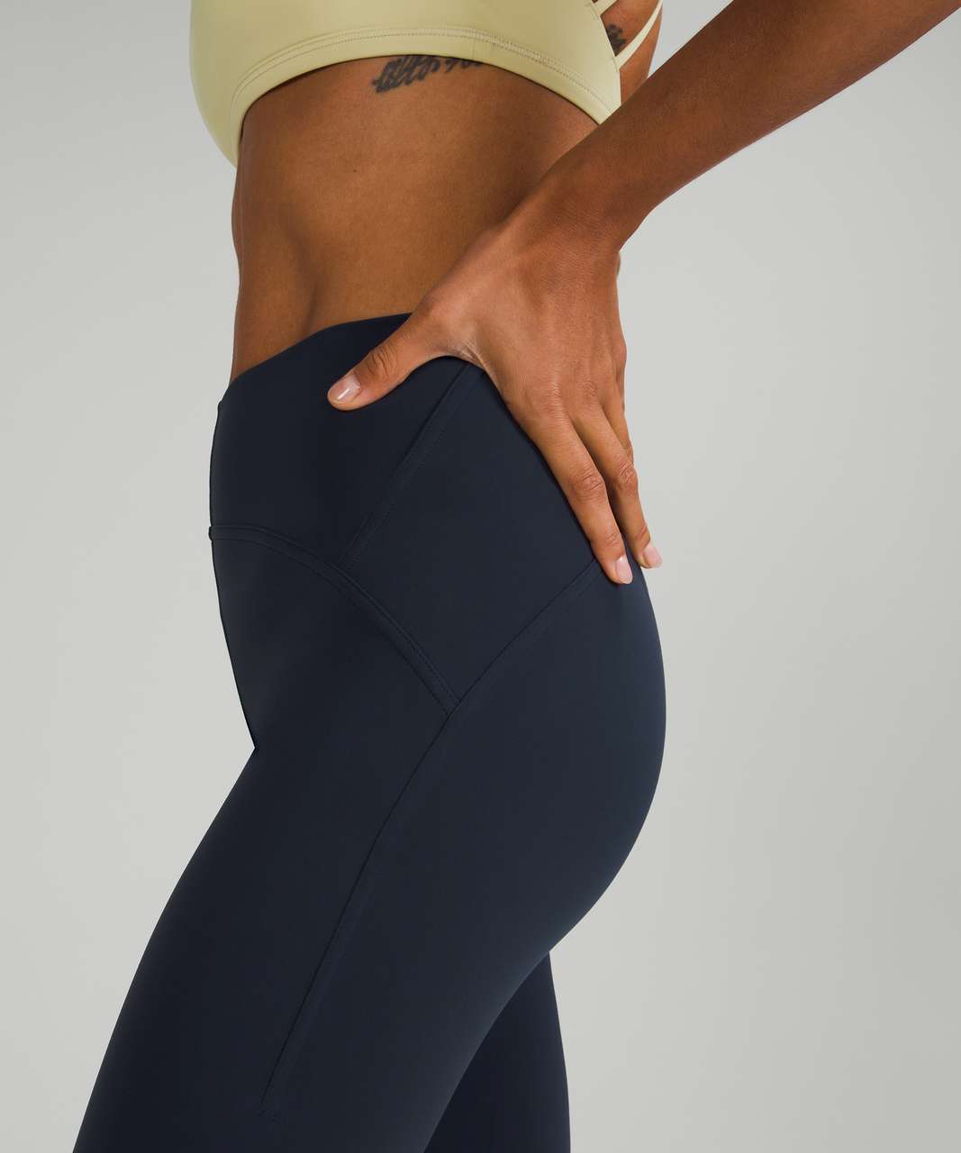 Navy Align High Rise Leggings by Lululemon for $45