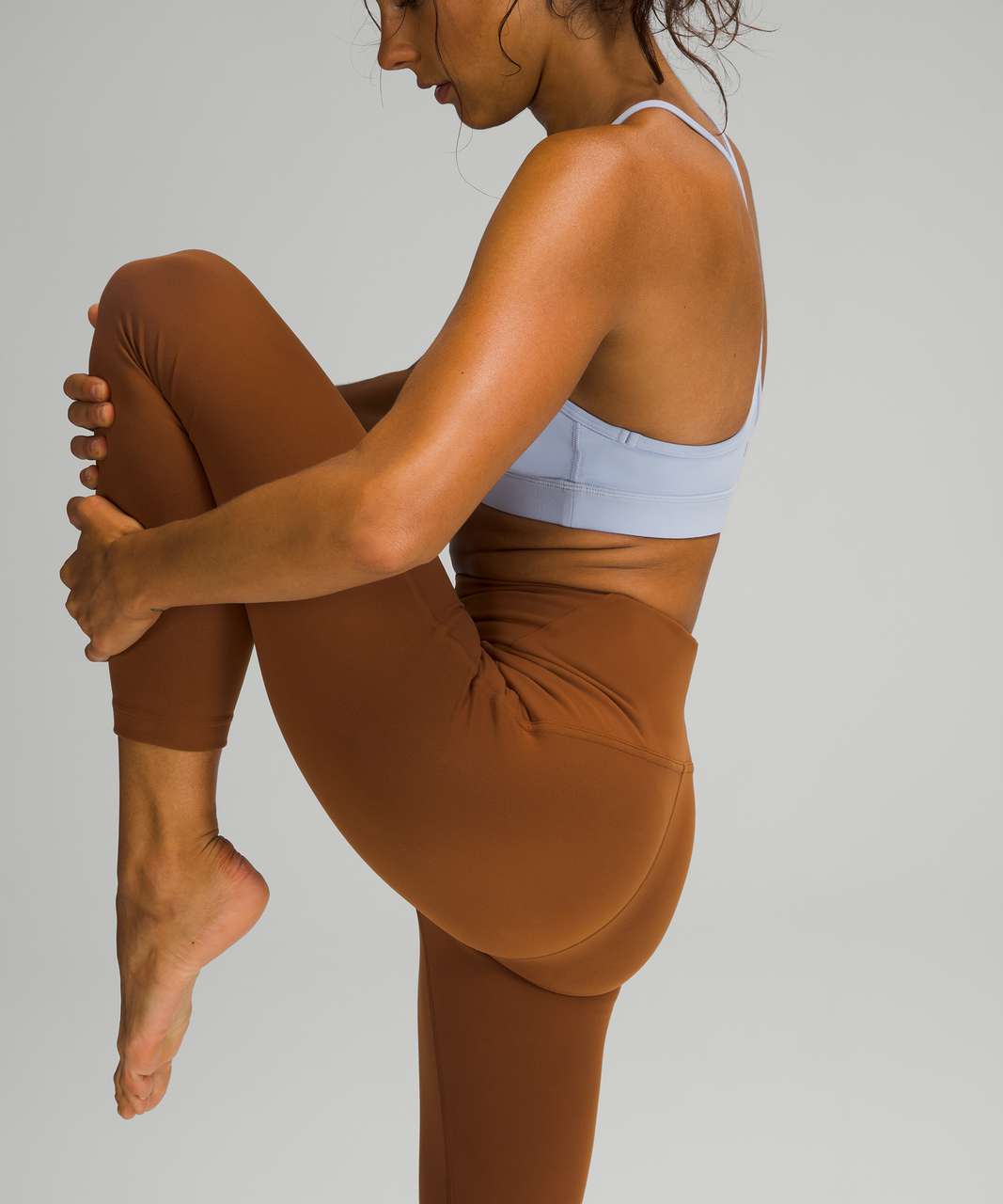 Copper Brown High Rise Crop Leggings by Lululemon