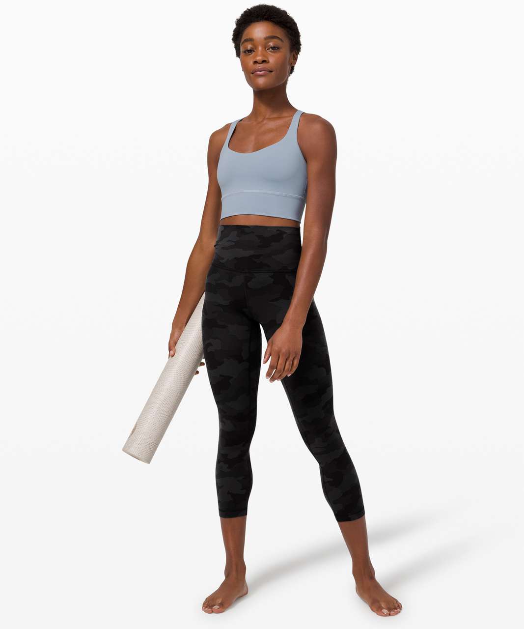 Lululemon Align High-Rise Crop 23 - Heritage 365 Camo Deep Coal