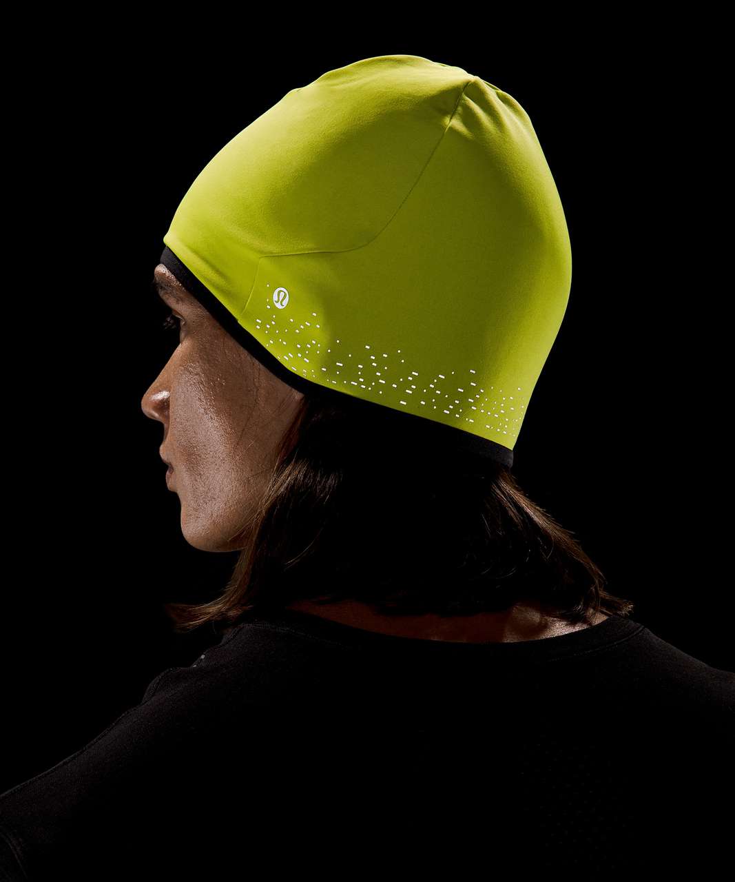 Lululemon Cold Terrain Run Beanie - Yellow Serpentine