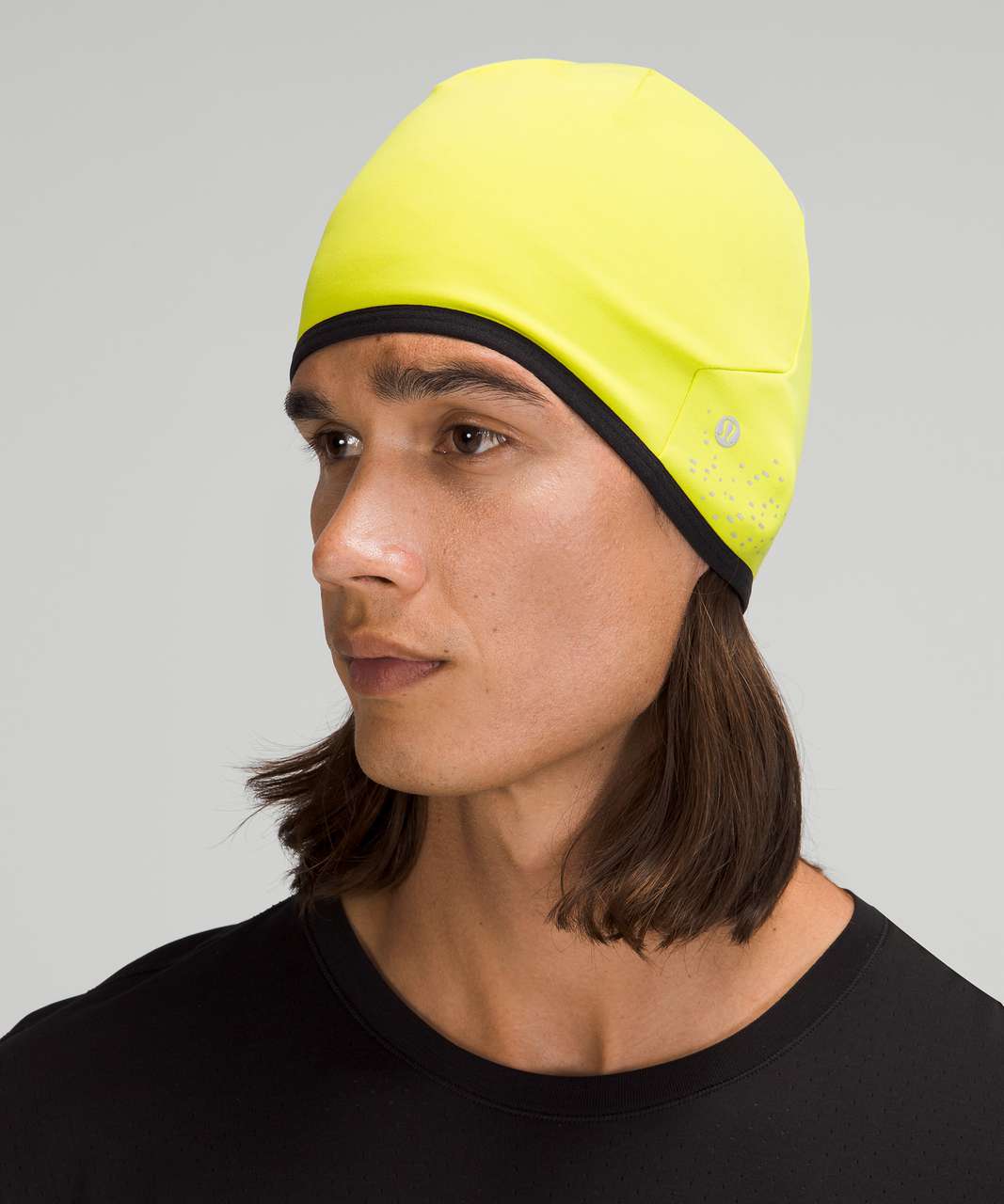 Lululemon Cold Terrain Run Beanie - Yellow Serpentine