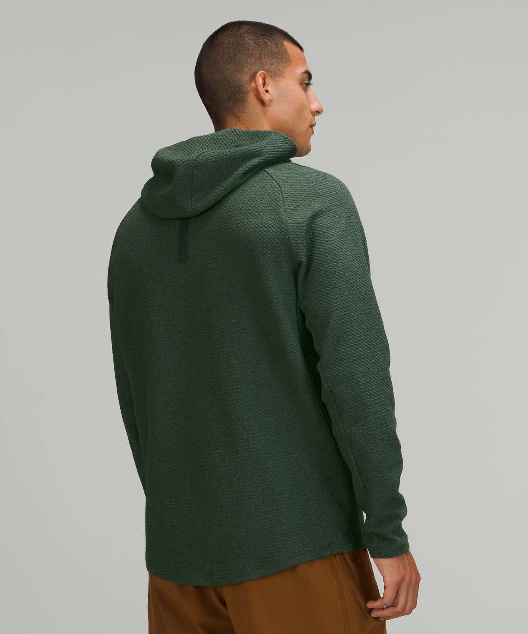 Lululemon At Ease Hoodie - Heathered Rainforest Green