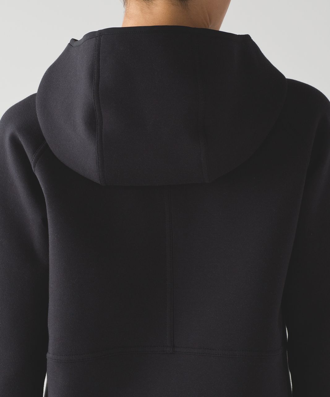 Lululemon City Bound Hoodie - Black / Heathered Medium Grey - lulu fanatics