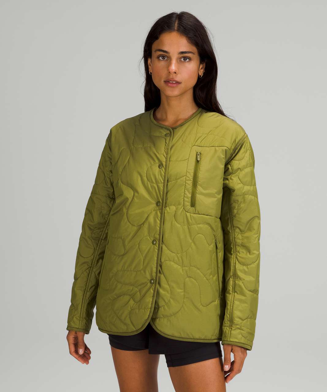 NWT Size 6 Lululemon Quilted Light Insulation Cropped Jacket ETHR