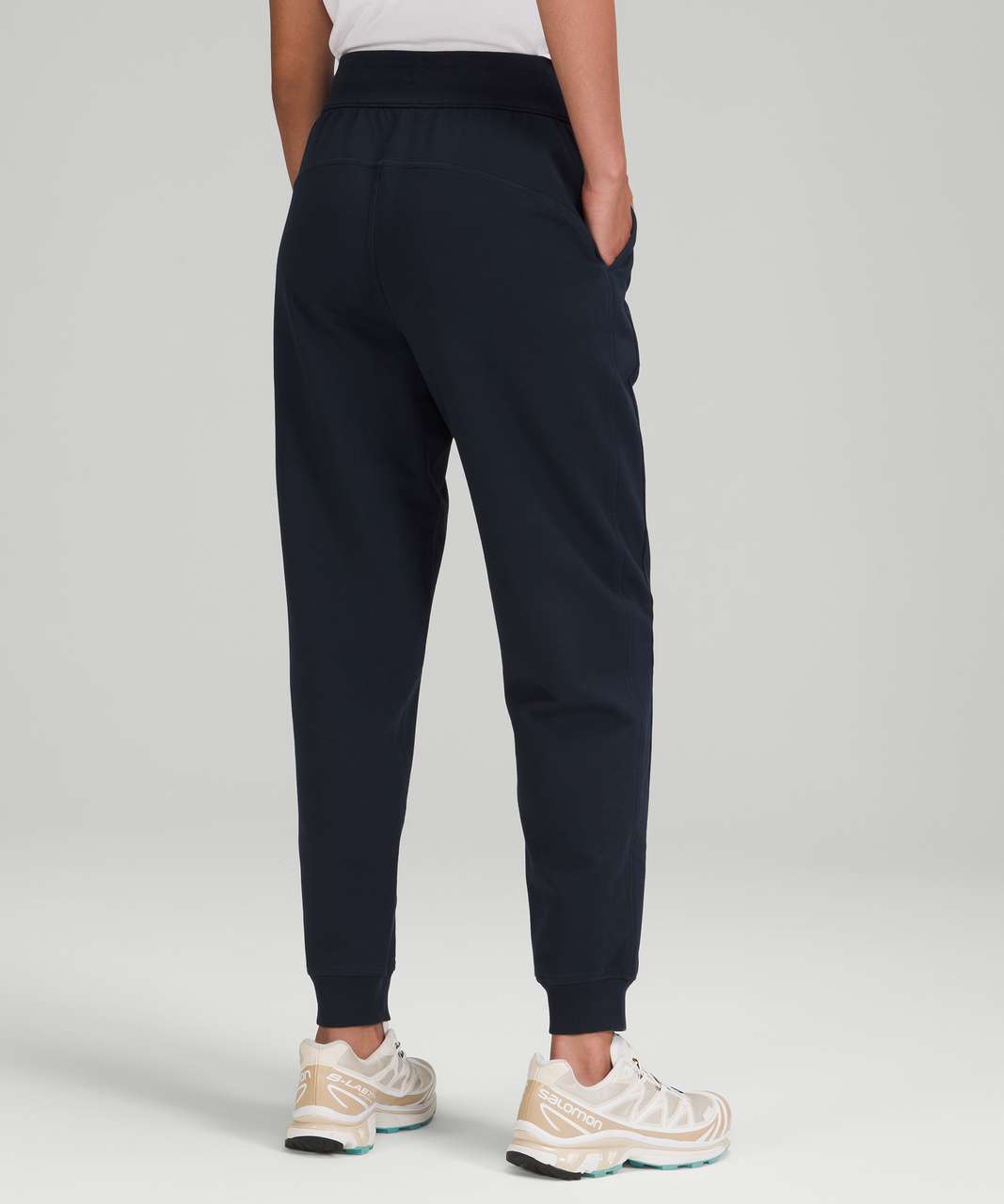 French Terry Jogger With Adjustable Waist