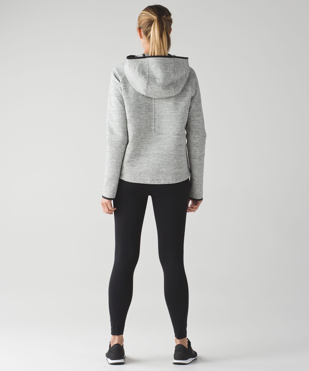 Lululemon City Bound Hoodie - Heathered Space Dyed Medium Grey / Heathered Space Dyed Medium Grey