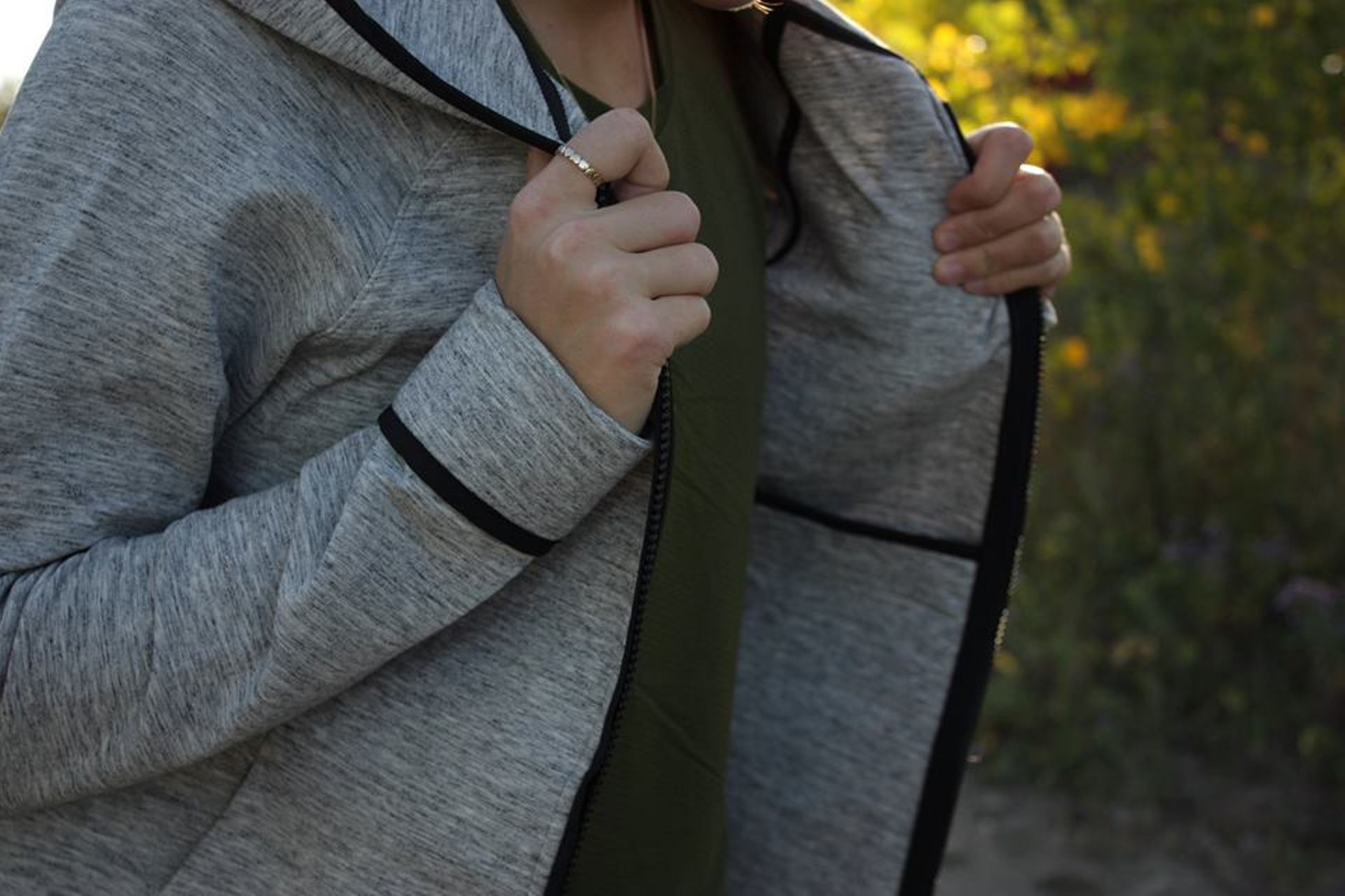 Lululemon Going Places Hooded Jacket - Heathered Inkwell - lulu fanatics