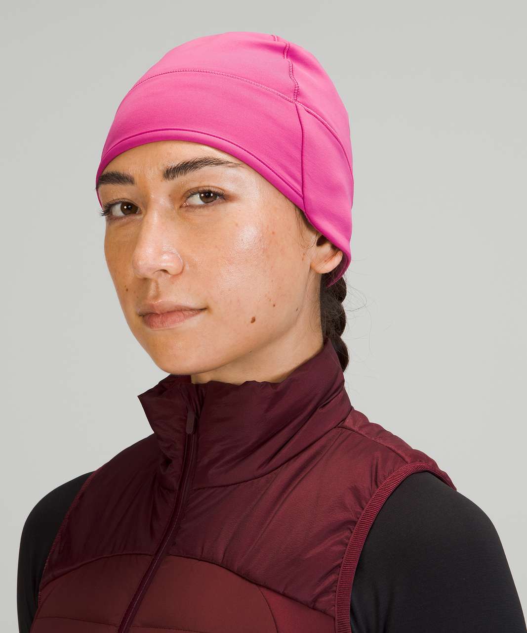 Lululemon Run for It All Beanie - Pink Lychee