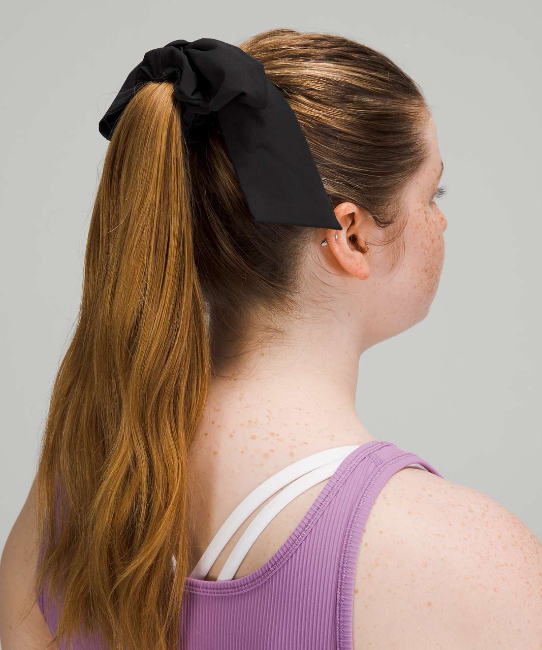 Lululemon Uplifting Scrunchie *Big Bow - Black